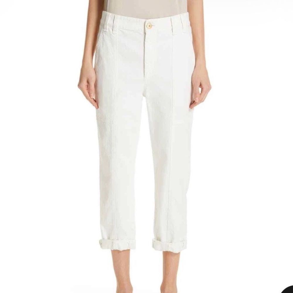 Brunello Cucinelli Cropped Cotton Pants – Made in Italy